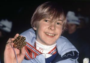 Matti Nykänen vann VM-guld i Oslo 1982.