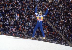 Matti Nykänen stal showen i Calgary 1988.