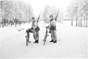 Venäläisiltä saatuja kiväärejä 17.12.1939.