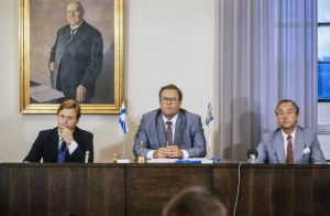 Pertti Salolainen, Ilkka Suominen ja Matti Jaatinen 1983
