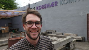 Nick Croft hoppas att det kunde byggas ett migranthus i Köpenhamn som skulle täcka många olika behov för de hemlösa, och inte bara en sovplats. Nick Croft
