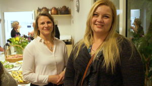 Marika Lassfolk och Cecilia Åminne har båda rösträtt i valet. Marika Lassfolk och Cecilia Åminne.