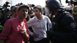 Den franske parlamentsledamoten François Ruffin i Paris den 5 maj 2018 Den franske parlamentsledamoten François Ruffin i Paris den 5 maj 2018