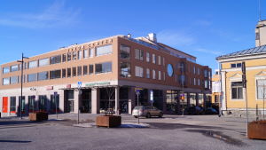 I Jakobstad har minusresultat följt på minusresultat de senaste åren. Jakob center.