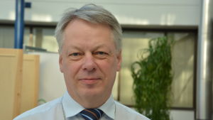 Peter Essen är viceverkställande direktör vid Bayer i Åbo. Peter Essen.