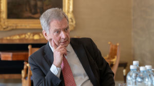President Sauli Niinistö fördömer attacken mot Kapitolium. tasavallan presidentti Sauli Niinistö