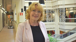 Pia Maria Jonsson från Institutet för hälsa och välfärd Pia Maria Jonsson, sakkunnig på THL