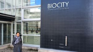 Biocity i Åbo representerade "ett andra hem" för Veronica Kalhori under studietiden. riksdagsassistent Veronica Kalhori