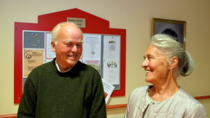 Niklas och Myrna Ramm-Schmidt från Majvik gård i Sibbo. Niklas och Myrna Ramm-Schmidt från Majvik gård i Sibbo