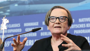 Agnieszka Holland. Filmregissören Agnieszka Holland under Berlinalefestivalen 2019.