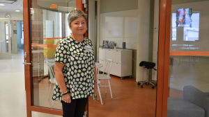 Lena Sjöholm-Fahllund. Lena Sjöholm-Fahllund rektor vid Smedsby-Böle skola.