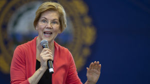 Valet av Elizabeth Warren till vicepresidentkandidat skulle entusiasmera vänsterfalangen inom demokraterna. Elizabeth Warren