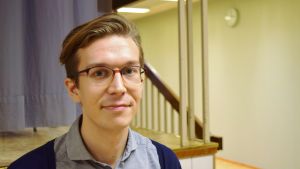 Rasmus Firon är koordinator för rekryteringskampanjen Uni på väg Rasmus Firon