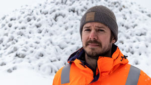 Tomi Tukiainen tror starkt på ett förnyat mästerskap för Akilles Tomi Tukiainen i vinterlandskap.