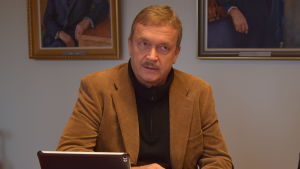 Torbjörn Ekholm säger att det hade funnits mycket större behov av investeringar men att det helt enkelt inte finns pengar. Torbjörn Ekholm, stadsstyrelsens ordförande.