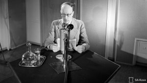 Presidentti Risto Ryti puhuu radiossa 26.6.1941 jatkosodan alettua