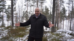 Kimitoöns numera pensionerade tekniska chef Lars Nummelin trodde inför lanseringen av Brinkkulla på vintern 2015. Lars Nummelin i Brinkkulla