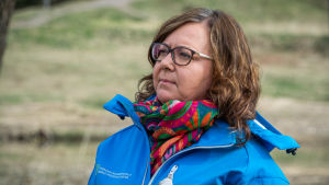 Chefen för ungdomstjänster Nina Jorkama hoppas att ungdomarna firar valborg virtuellt i år. Nina Jorkama