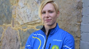 Höjdhopparen Linda Sandblom ska tända brasan på lördag. Linda Sandblom, Hangö IK