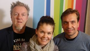 Josper Knutas, Pinja Rautio ja Janus Hanski Levylautakunnassa 22.10.2016