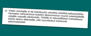 Northforce Oy:n omistajat totesivat vuonna 2016 järjestetyssä yhtiökokouksessa, että yhtiön taloudellinen tilanne on käytännössä toivoton. Kuvakaappaus asiakirjasta.