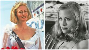 Cybill Shepherd: sama roolihahmo elokuvissa Texasville (vas.) ja Viimeinen elokuva.