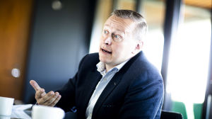 Carl Pettersson säger att det är viktigt att företagarnas arbetsinkomst är på rätt nivå. Carl Petterson, VD för pensionsbolaget Veritas.