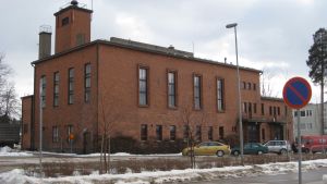 Karis brankis är om möjligt mer använt än brandkårshuset i Karis. Karis brankis
