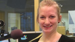 Yle Östnylands tidigare medarbetare Hanna Sihlman lurade i dag radiolyssnarna på Gotland