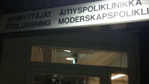 Också förlossningsavdelningen vid Åbo universitets centralsjukhus har drabbats av mögel. ÅUCS förlossningsavdelning