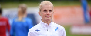 Karin Storbacka avslutade sin aktiva karriär i fjol. Karin Storbacka, lag-EM 2017.