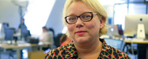 Hbl:s chefredaktör Susanna Ilmoni Hufvudstadsbladets chefredaktör Susanna Ilmoni