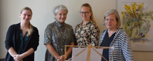 Lisa Taulio, Raija Hautaviita-von Weymarn, Anna Rainio och Maria Simberg-Sörensen. Lisa Taulio, Raija Hautaviita-von Weymarn, Anna Rainio och Maria Simberg-Sörensen.