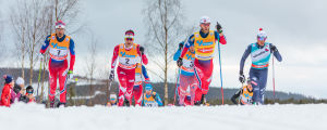 Världscupen landar i OS-terrängen från 1994. Världscupen tävlar i gammal OS-terräng.