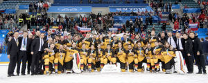 Tyskland tog ett sensationellt OS-silver i Pyeongchang i fjol Tysklands OS-silverlag 2018.
