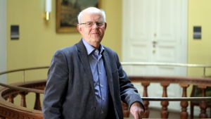 Biskop emeritus Gustav Björkstrand. Björkstrand