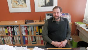 Anders Blomqvist, stadsgeodet i Jakobstad Tf tekniske direktören i Jakobstad, Anders Blomqvist