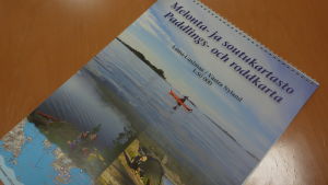 Karta har getts ut av föreningen Nylands friluftsområden. Karta som getts ut av föreningen Nylands friluftsområden.