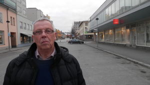 Arkivbild av Henrik Sandberg (SFP) Styrelseordförande Henrik Sandberg i Pedersöre