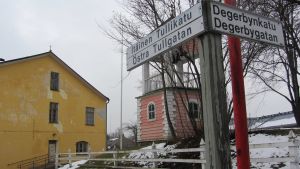 Lovisa ortodoxa kyrka, den heliga jungfru Maria Kazanskayas kyrkas klockstapel