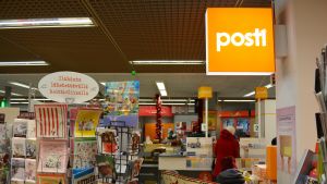 Den närmaste posten finns i dag i Citymarket i centrum av Borgå. Arkivbild Posten i Citymarket i Borgå