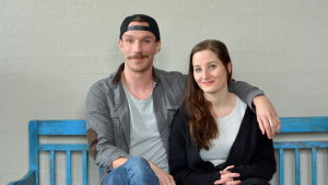 Olli Rahkonen och Anna Victoria Eriksson. Olli Rahkonen och Anna Victoria Eriksson.