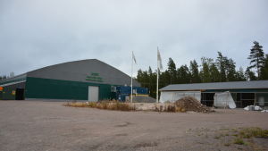 I närheten av Aktiahallen behövs mera plats för företag. Aktia arenan i Ingå.