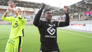 Salami, skyttekung? Gbolahan Salami spelar som anfallare i KuPS.