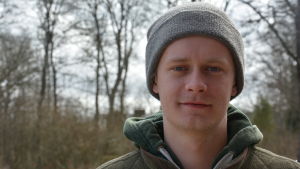 Filip Forss ser möjligheter för markägare att satsa på jaktturism. Filip Forss, fårfarmare vid Westankärr gård.