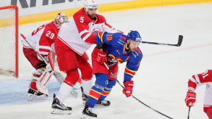 Jesse Joensuu i strålande målform. Jesse Joensuu, Jokerit-Vitiaz, hösten 2016.