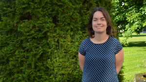 Marina Nyqvist, verksamhetsledare vid Österbottens Fiskarförbund. Marina Nyqvist