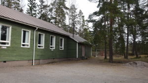 Här kan det snart stå flervåningshus. Ungdomslokalen Logen i Gröndal ska rivas