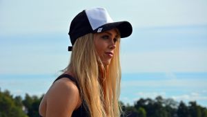 Amanda Essén i hemtrakterna i Pargas. Amanda Essén, bikini fitness, september 2015.