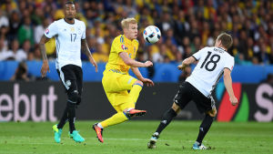 Viktor Kovalenko – Ukrainas framtid. Viktor Kovalenko i elden under EM 2016.